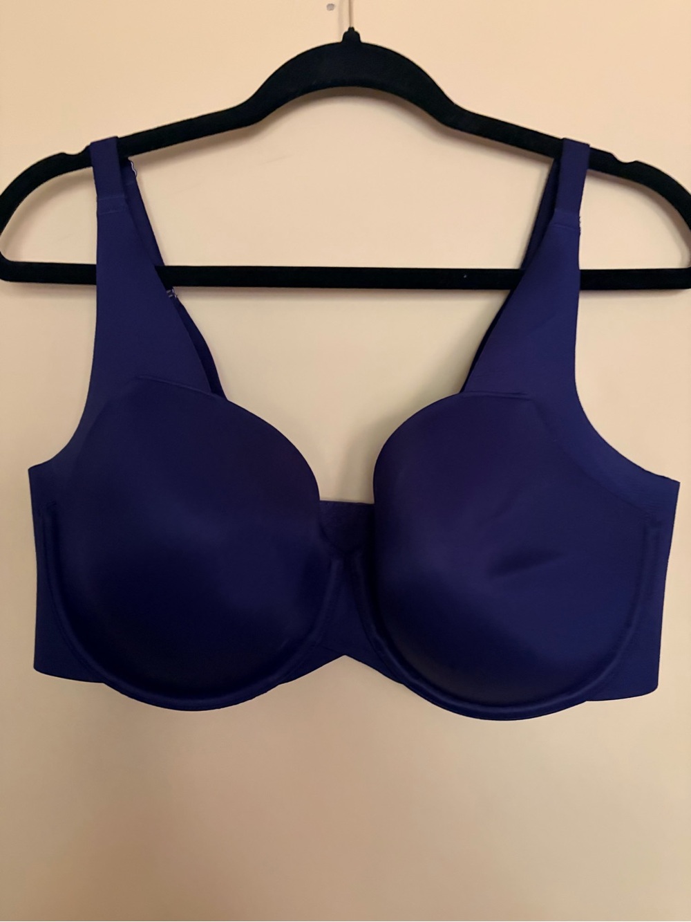 38DDD Lightly Lined Balconette Underwire Bra Cacique - Navy Excellent Condition